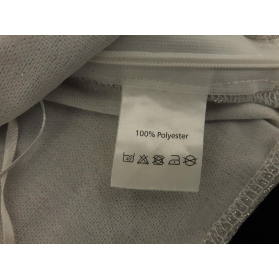 FEMME LUXE błyszcząca BLUZKA CROP TOP srebrna | Lapciucha.pl