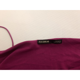 PULL & BEAR trapezowa SUKIENKA fuksjowa MINI | Lapciucha.pl
