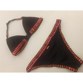 VICTORIA'S SECRET czarny STRÓJ KĄPIELOWY BIKI | Lapciucha.pl