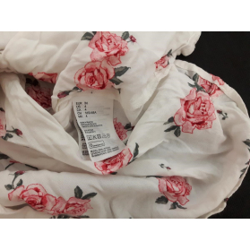 H&M cienki KOMBINEZON na lato KWIATY plażowy | Lapciucha.pl