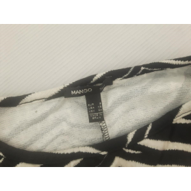 MANGO dzianinowa SUKIENKA nietoperz ZEBRA min | Lapciucha.pl