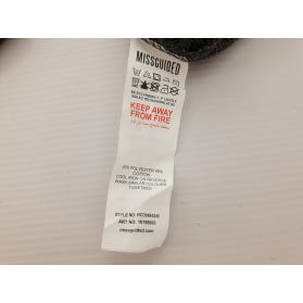 MISSGUIDED krótka BLUZA postarzana OVERSIZE w | Lapciucha.pl