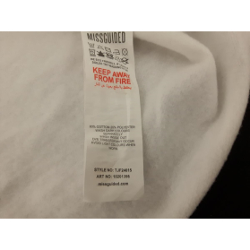 MISSGUIDED krótka postarzana BLUZA oversizowa | Lapciucha.pl