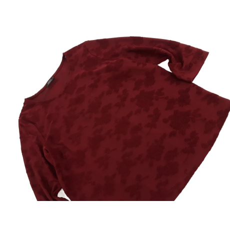 PAPAYA elegancka BLUZKA klasyczna KWIATY _ 44 | Lapciucha.pl