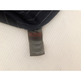 PAPAYA granatowa SUKIENKA OGRODNICZKA mini PA | Lapciucha.pl