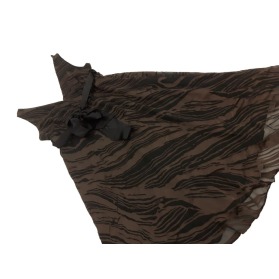 PAPAYA szyfonowa SUKIENKA z satyną RETRO rozk | Lapciucha.pl