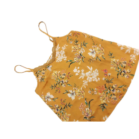 PRIMARK satynowy TOP do spania KWIATY z koron | Lapciucha.pl