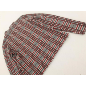 RIVER ISLAND dzianinowa BLUZA wygodna KRATKA | Lapciucha.pl