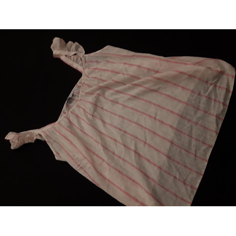 PAPAYA cienka BLUZKA TOP na lato PASKI z poły | Lapciucha.pl