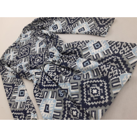 Stylowa SUKIENKA we wzory azteckie MINI rozkl | Lapciucha.pl