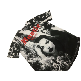 SUPPLY & DEMAND luźna KOSZULKA t-shirt PRINT | Lapciucha.pl