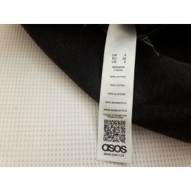 ASOS jeansowa SPÓDNICZKA z wysokim stanem MOD | Lapciucha.pl