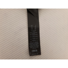 ASOS luźna SUKIENKA z baskinką MINI odkryte p | Lapciucha.pl