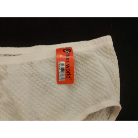 COTTON WORLD bawełniane MAJTKI FIGI maxi KREM | Lapciucha.pl