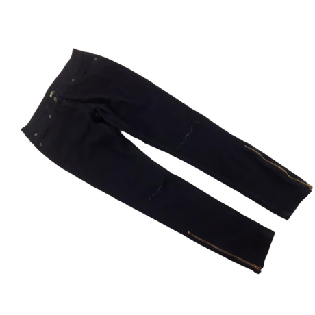DENIM CO jeansowe SPODNIE RURKI z dziurami MO | Lapciucha.pl