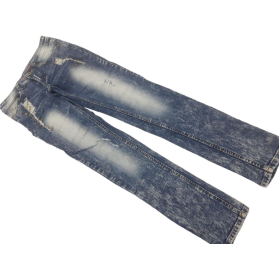 DENIM CO jeansowe SPODNIE RURKI z dżetami BIO | Lapciucha.pl