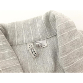 H&M dzianinowy ŻAKIET wygodny PASKI z rękawem | Lapciucha.pl