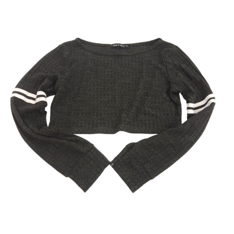 I SAW IT FIRST dzianinowa BLUZKA crop top _ M | Lapciucha.pl