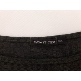 I SAW IT FIRST dzianinowa BLUZKA crop top _ M | Lapciucha.pl