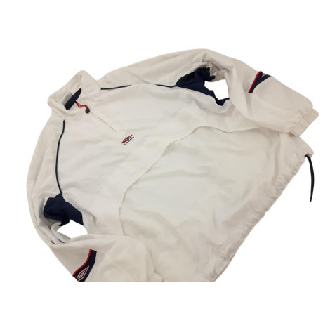 UMBRO sportowa KURTKA wiatrówka VINTAGE biała | Lapciucha.pl