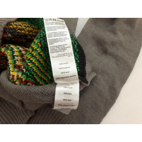 NEW LOOK świąteczny SWETER szary ELFY długi r | Lapciucha.pl