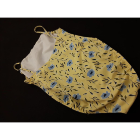 M&S stylowy STRÓJ KĄPIELOWY w kwiaty VINTAGE | Lapciucha.pl