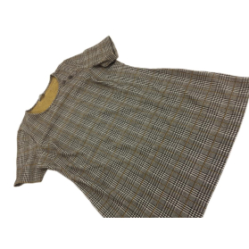 PAPAYA dzianinowa SUKIENKA mini PEPITKA kratk | Lapciucha.pl