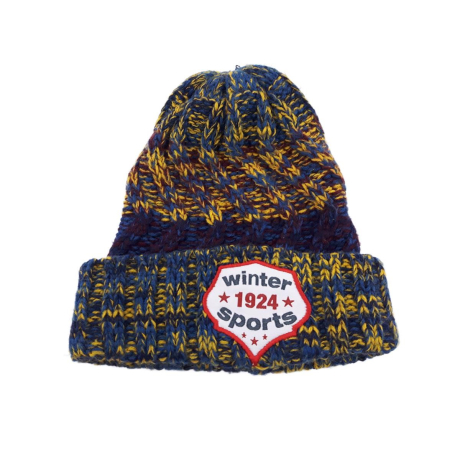 PEPCO włóczkowa CZAPKA beanie NASZYWKA _ 1-3y | Lapciucha.pl