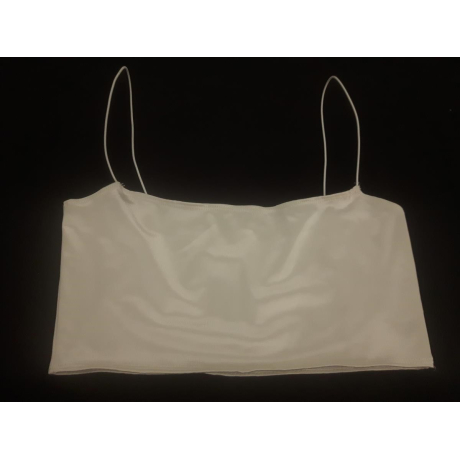NELLY satynowa BLUZKA CROP TOP na lato MODNA | Lapciucha.pl