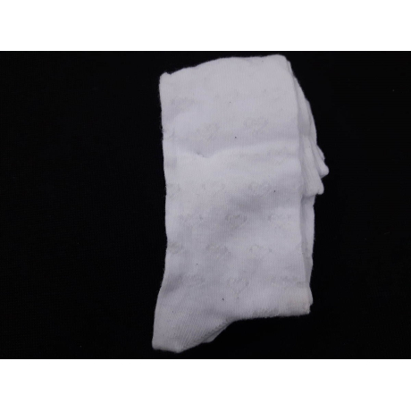 Bawełniane białe SKARPETKI w serca 2-PACK _ 2 | Lapciucha.pl