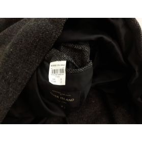 RIVER ISLAND wełniany PŁASZCZ elegancki JODEŁ | Lapciucha.pl