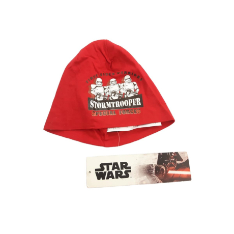 STAR WARS czerwona CZAPKA niemowlęca STAR WAR | Lapciucha.pl