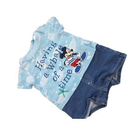 DISNEY dresowe RAMPERSY Myszka Mickey _ 62cm | Lapciucha.pl