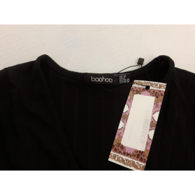 BOOHOO elastyczna SUKIENKA dopasowana MINI cz | Lapciucha.pl
