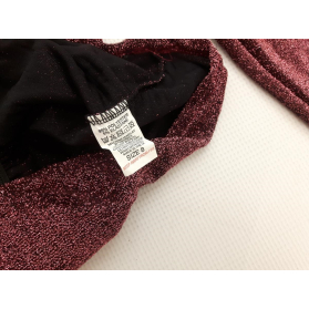 FASHIONKILLA błyszcząca SUKIENKA z głębokim d | Lapciucha.pl