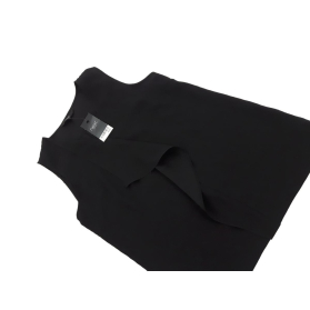 NEXT elegancka BLUZKA z falbaną MODNA czarna | Lapciucha.pl