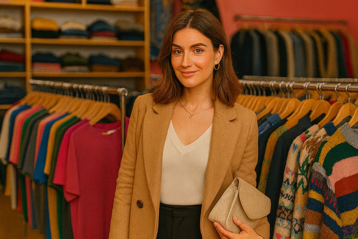 Jak ubierać się modnie po 30-tce z rzeczy z drugiej ręki