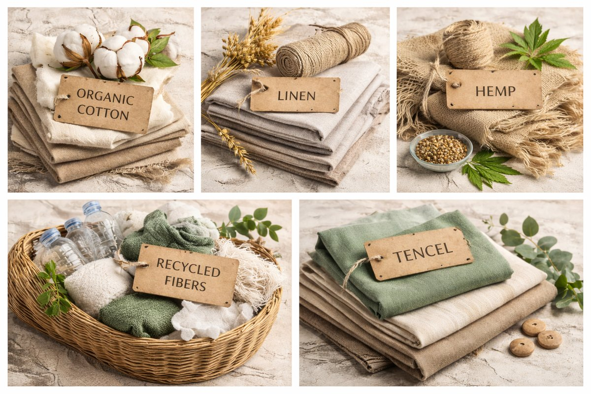 5 materiałów przyjaznych środowisku