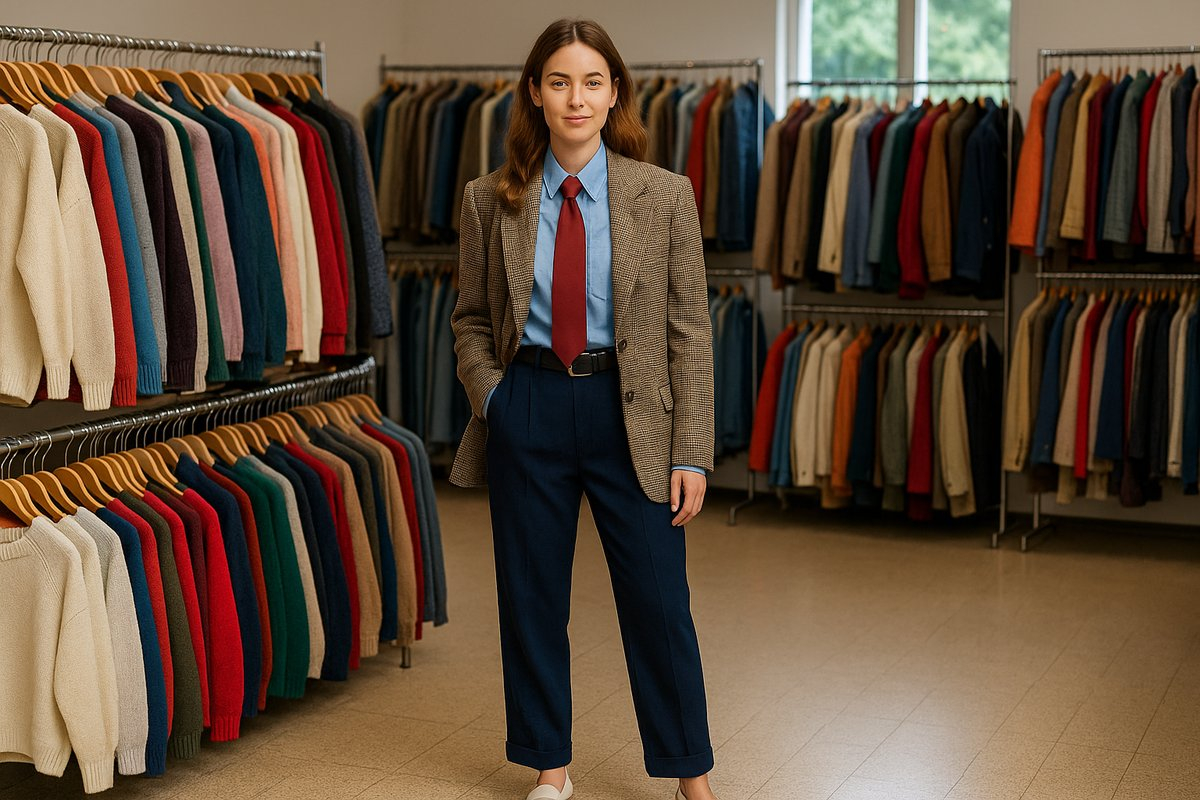 Jak stylizować męskie ubrania w kobiecym wydaniu