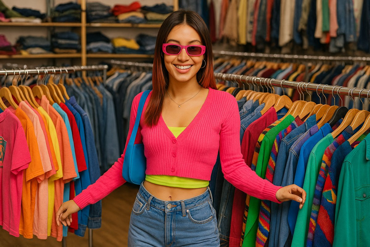 Jak stworzyć styl w klimacie Y2K z second handu