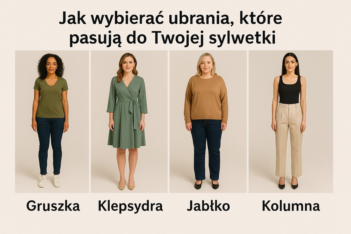 Jak wybierać ubrania, które pasują do Twojej sylwetki