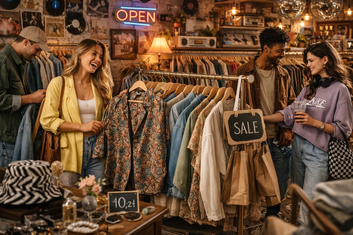 Jak moda z drugiej ręki staje się częścią kultury pop