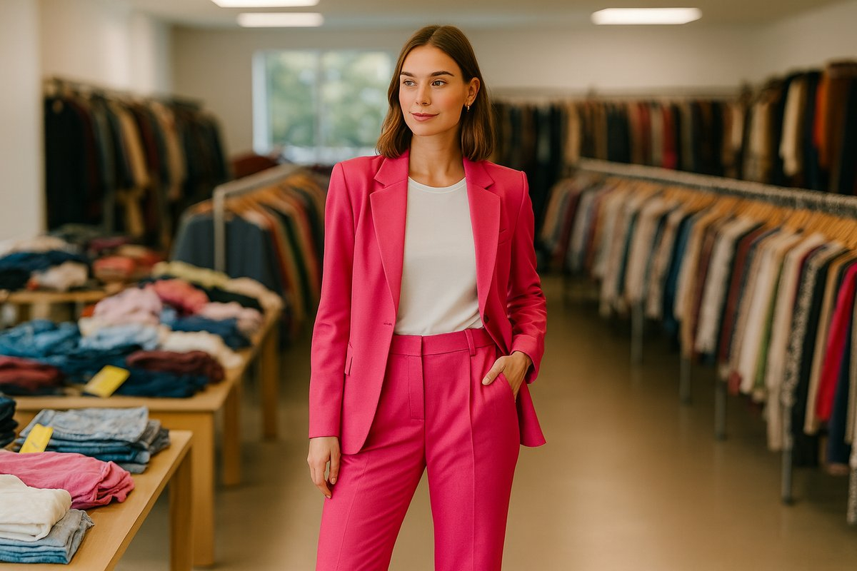 Jak nosić garnitur z lumpeksu na co dzień