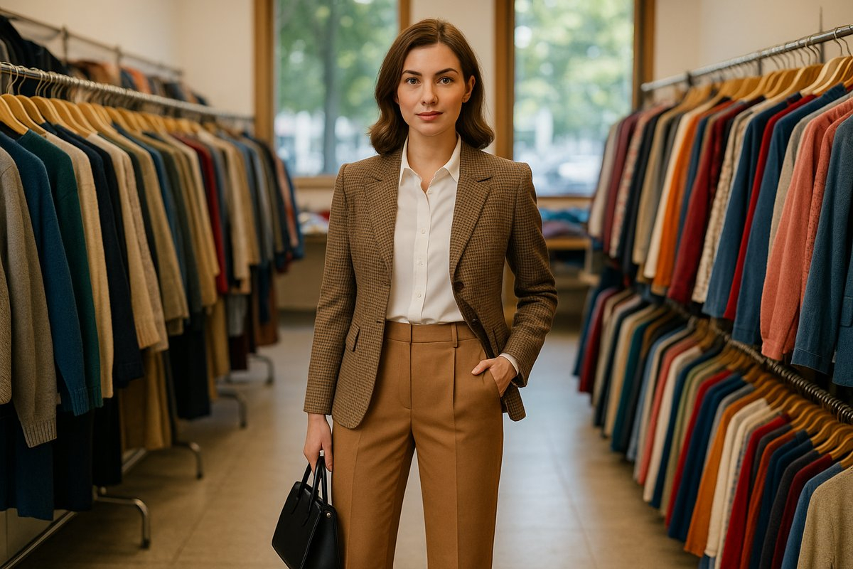 Jak wyglądać profesjonalnie w ubraniach vintage