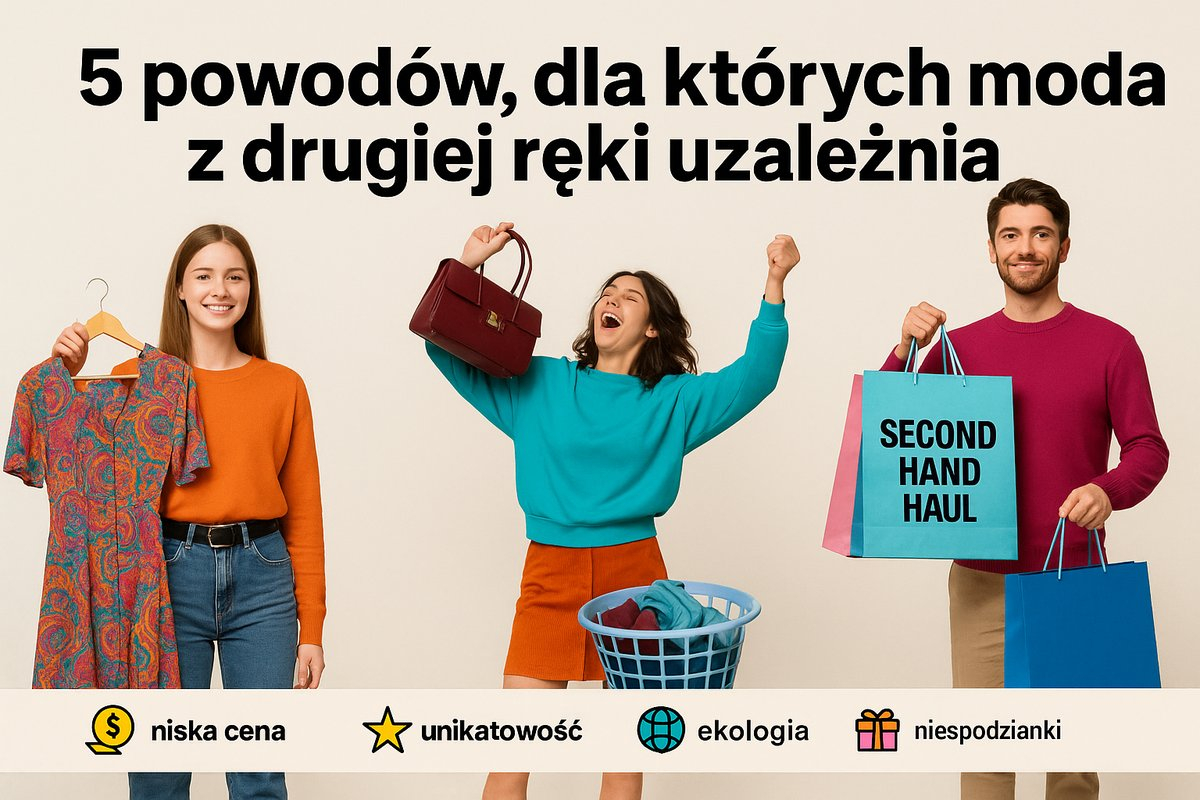 5 powodów, dla których moda z drugiej ręki uzależnia