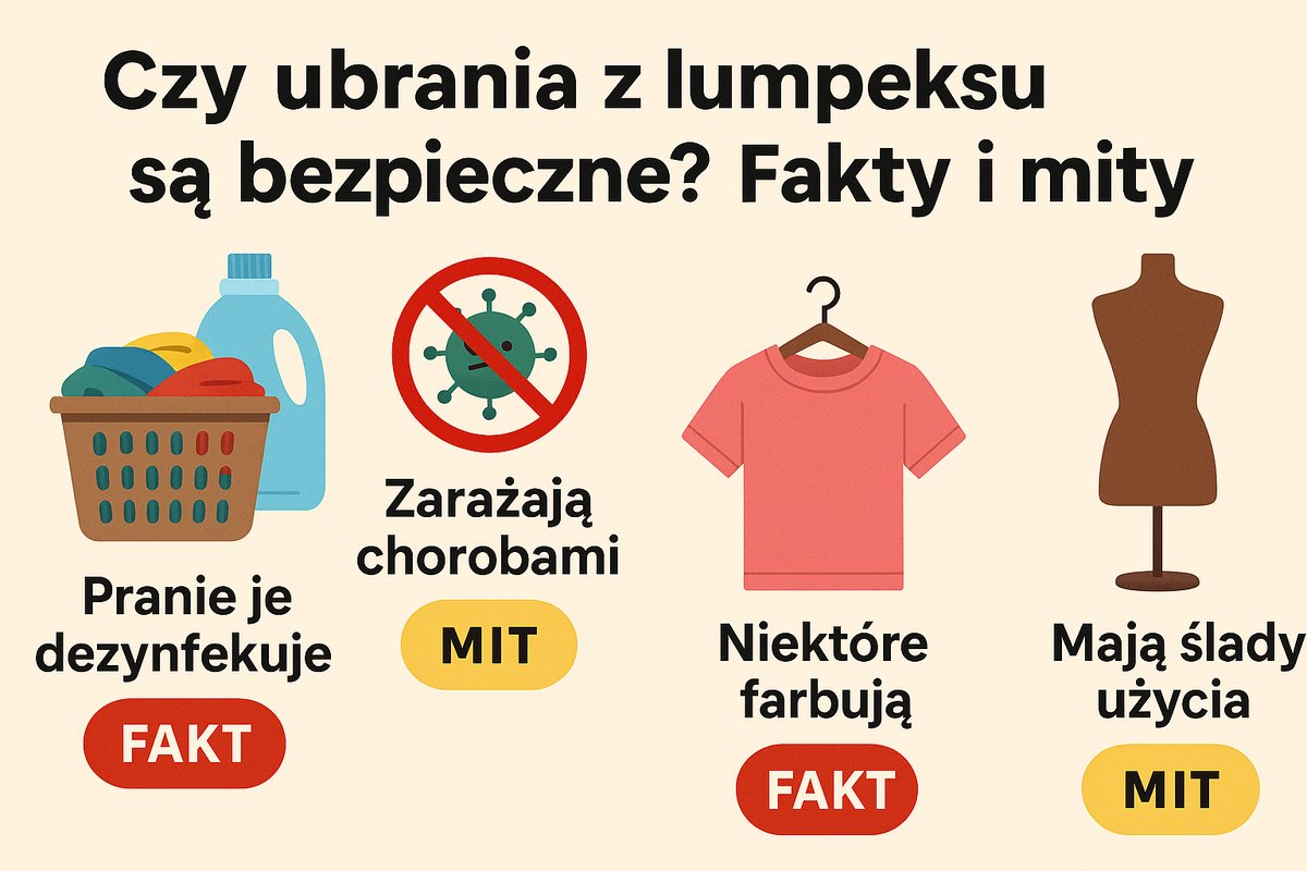 Czy ubrania z lumpeksu są bezpieczne? Fakty i mity