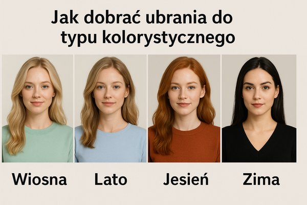 Jak dobrać ubrania do swojego typu kolorystycznego