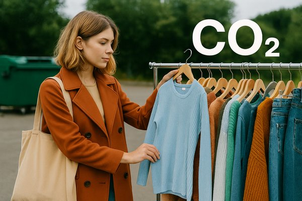 Jak moda z drugiej ręki zmniejsza emisję CO₂