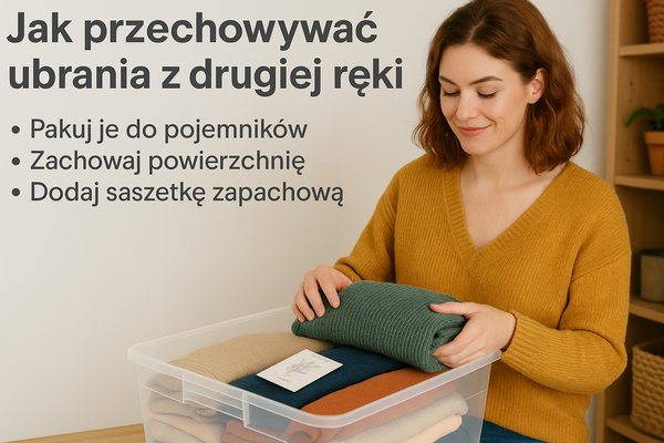 Jak przechowywać ubrania z drugiej ręki
