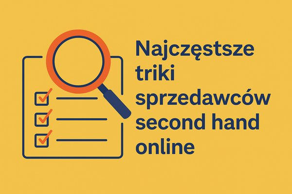 Najczęstsze triki sprzedawców second hand online